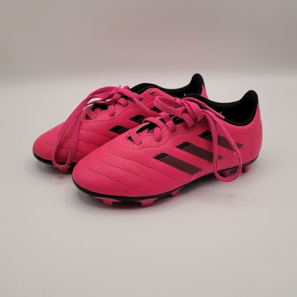 Adidas Goletto VIII FG J Kids Soccer Cleats Sports Hot Pink Girls 12K - Picture 1 of 5